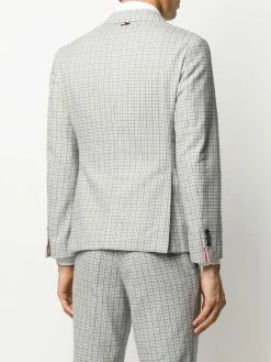 Thom Browne Check single breasted blazer blazers of men 8 Thom Browne check single-breasted blazer