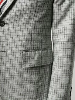 Thom Browne Check single breasted blazer blazers of men 9 Thom Browne check single-breasted blazer