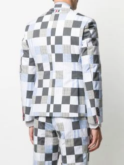 Thom Browne Patchwork pattern sport blazer blazers of men 8 Thom Browne patchwork-pattern sport blazer