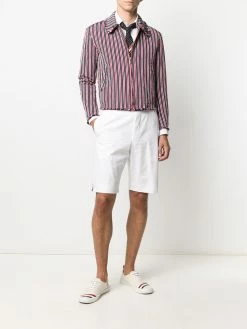 Thom Browne RWB-stripe zip-up jacket