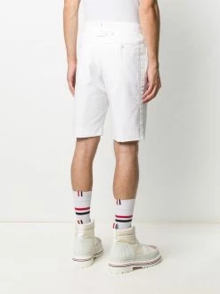 Thom Browne cotton backstrap shorts