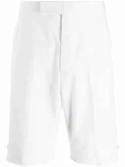 Thom Browne cotton backstrap shorts