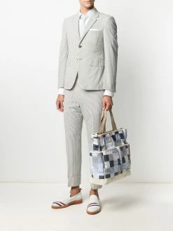 Thom Browne striped single-breasted blazer