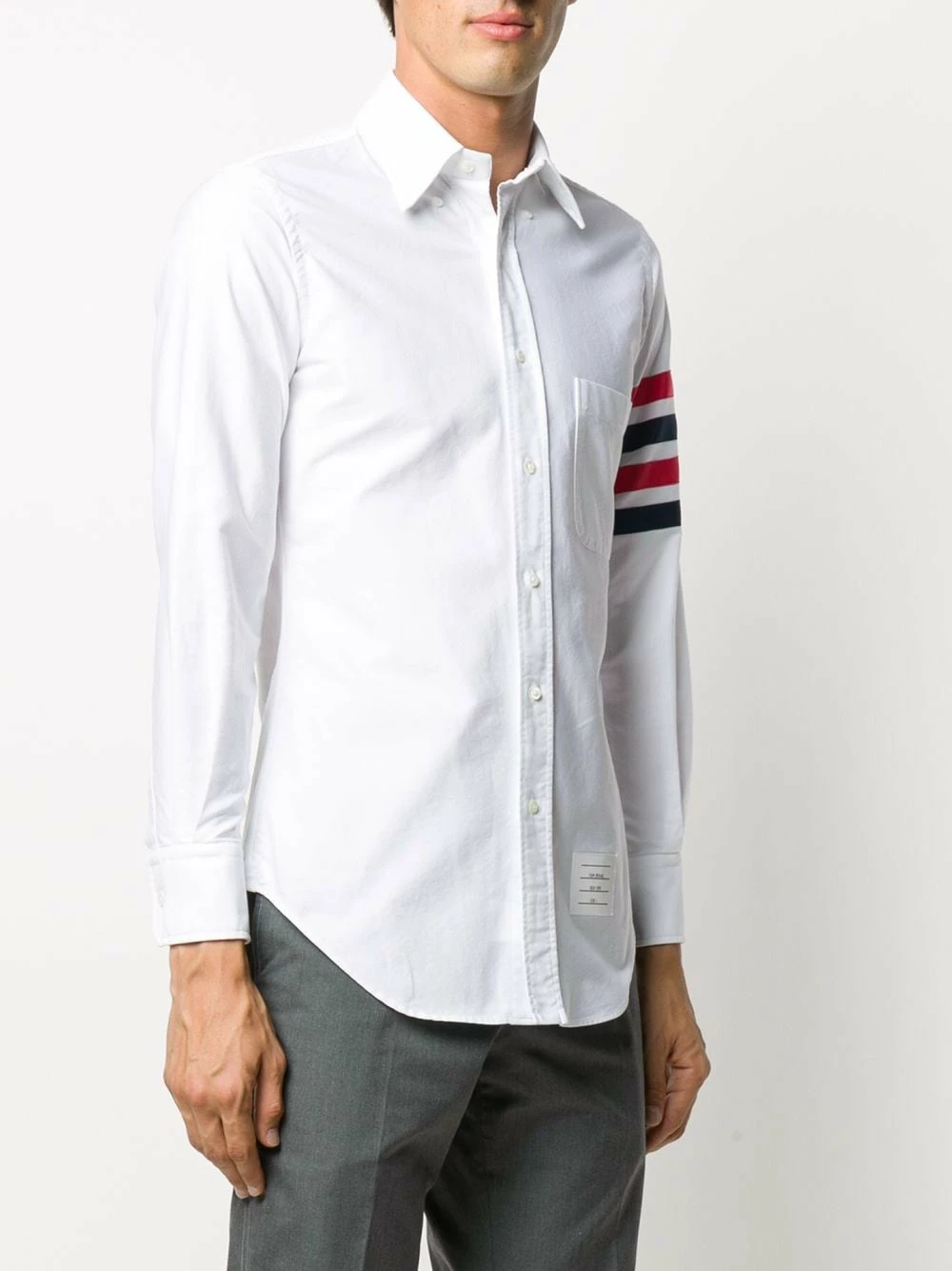 Thom Browne 4 Bar stripe shirt shirts of men 3 Thom Browne 4-Bar stripe shirt
