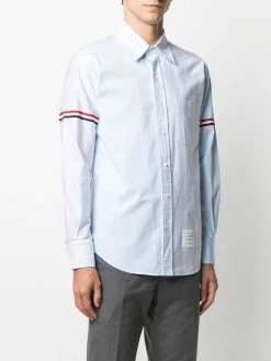 Thom Browne Funmix RWB stripe armband shirt