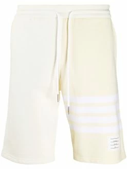 Thom Browne 4-Bar stripe tonal track shorts