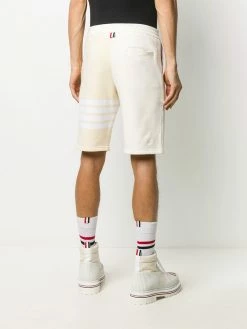 Thom Browne 4 Bar stripe tonal track shorts track & running shorts of men 8 Thom Browne 4-Bar stripe tonal track shorts