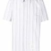 Thom Browne oxford stripe short-sleeve shirt