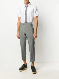 Thom Browne oxford stripe short-sleeve shirt