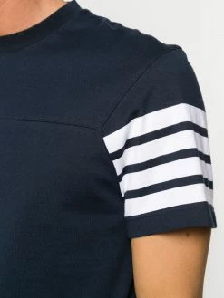 Thom Browne 4-Bar stripe short-sleeve T-shirt