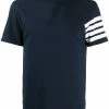 Thom Browne 4-Bar stripe short-sleeve T-shirt
