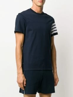 Thom Browne 4-Bar stripe short-sleeve T-shirt