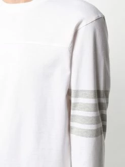 Thom Browne 4-Bar stripe long-sleeve T-shirt