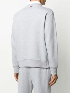 Thom Browne Crest patch boat neck sweatshirt sweatshirts of men 8 Thom Browne crest-patch boat-neck sweatshirt