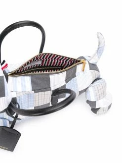 Thom Browne Hector patchwork tote bag