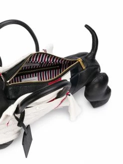 Thom Browne Hector knitted-jumper tote bag