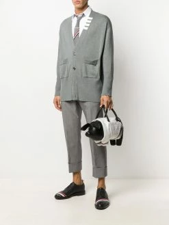 Thom Browne Pig knitted-jumper tote bag