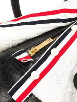 Thom Browne Pig knitted-jumper tote bag