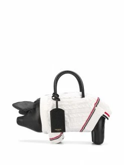 Thom Browne Pig knitted-jumper tote bag