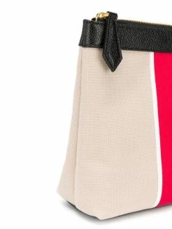 Thom Browne RWB stripe toiletry case