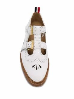 Thom Browne signature RWB-detail brogues