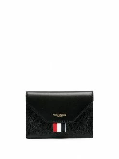Thom Browne box calf detail envelope card holder