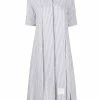 Thom Browne seersucker shirt dress