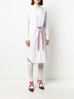 Thom Browne belted shirt dress