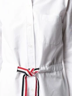 Thom Browne belted shirt dress