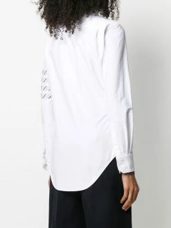 Thom Browne 4 Bar stripe long sleeve shirt shirts of women 8 Thom Browne 4-Bar stripe long-sleeve shirt