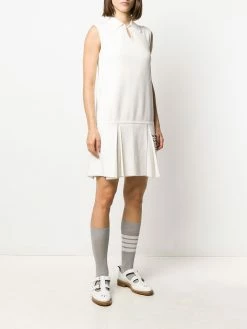 Thom Browne 4 Bar stripe pleated polo dress day dresses of women 9 Thom Browne 4-Bar stripe pleated polo dress