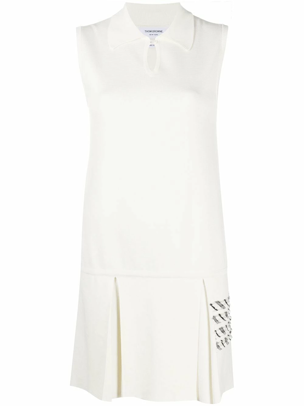 Thom Browne 4 Bar stripe pleated polo dress day dresses of women 1 Thom Browne 4-Bar stripe pleated polo dress