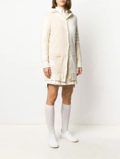 Thom Browne Mid length hooded cardigan cardigans of women 9 Thom Browne mid-length hooded cardigan