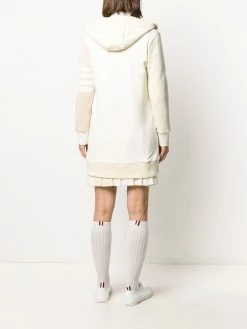 Thom Browne Mid length hooded cardigan cardigans of women 10 Thom Browne mid-length hooded cardigan