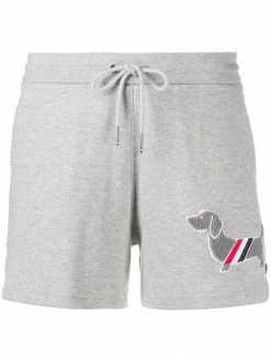 Thom Browne Hector Icon patch shorts