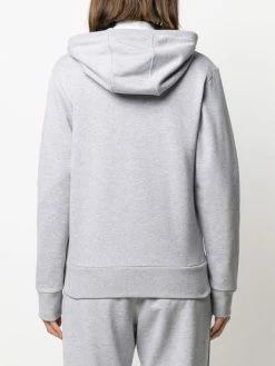 Thom Browne patch-detail zip-up hoodie