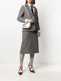 Thom Browne small shoulder saddle bag