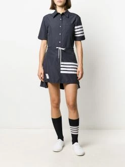 Thom Browne 4-Bar short sleeve shirt