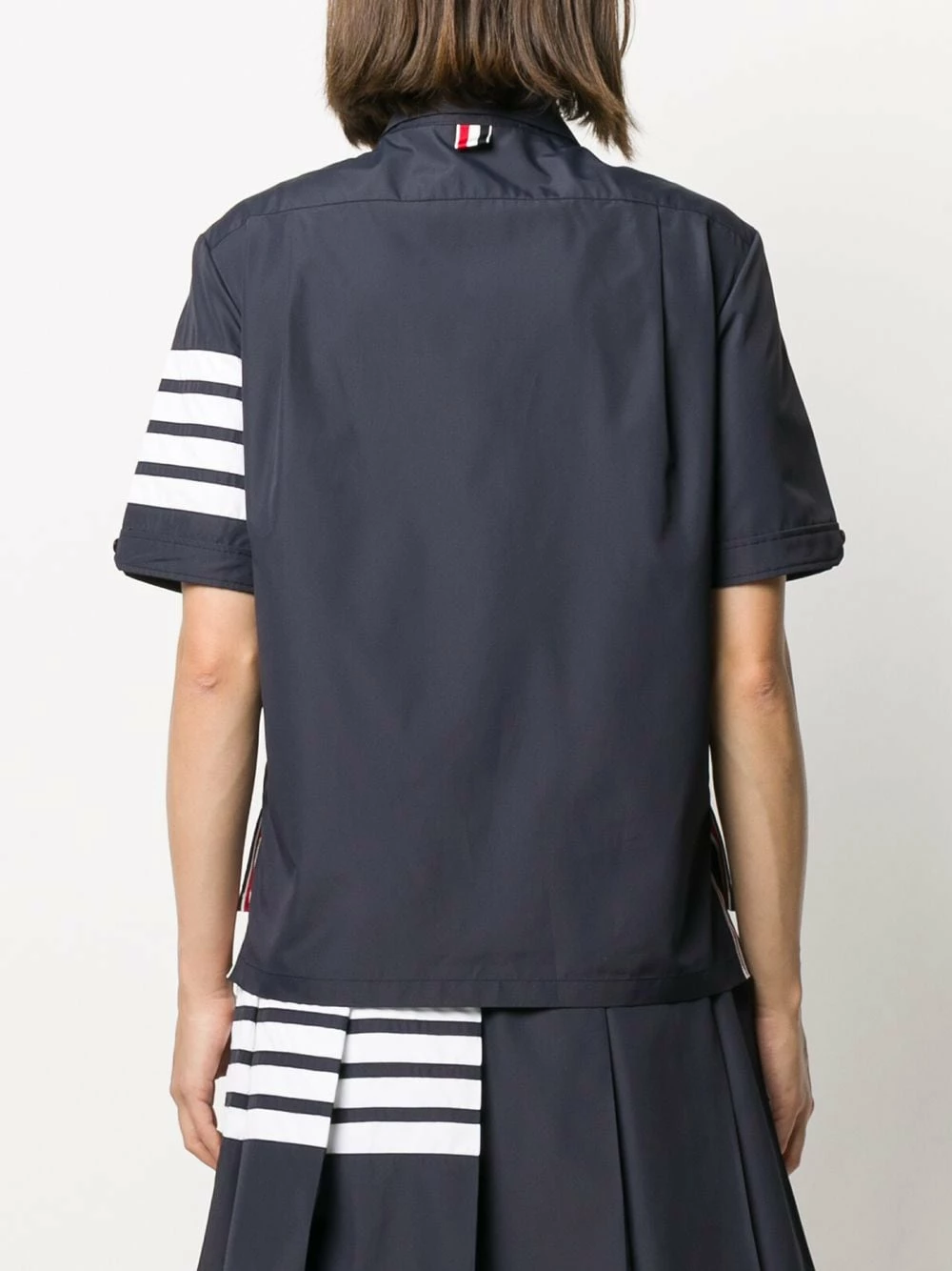 Thom Browne 4 Bar short sleeve shirt shirts of women 4 Thom Browne 4-Bar short sleeve shirt