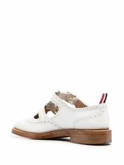 Thom Browne 2-Strap T-bar Mary Janes