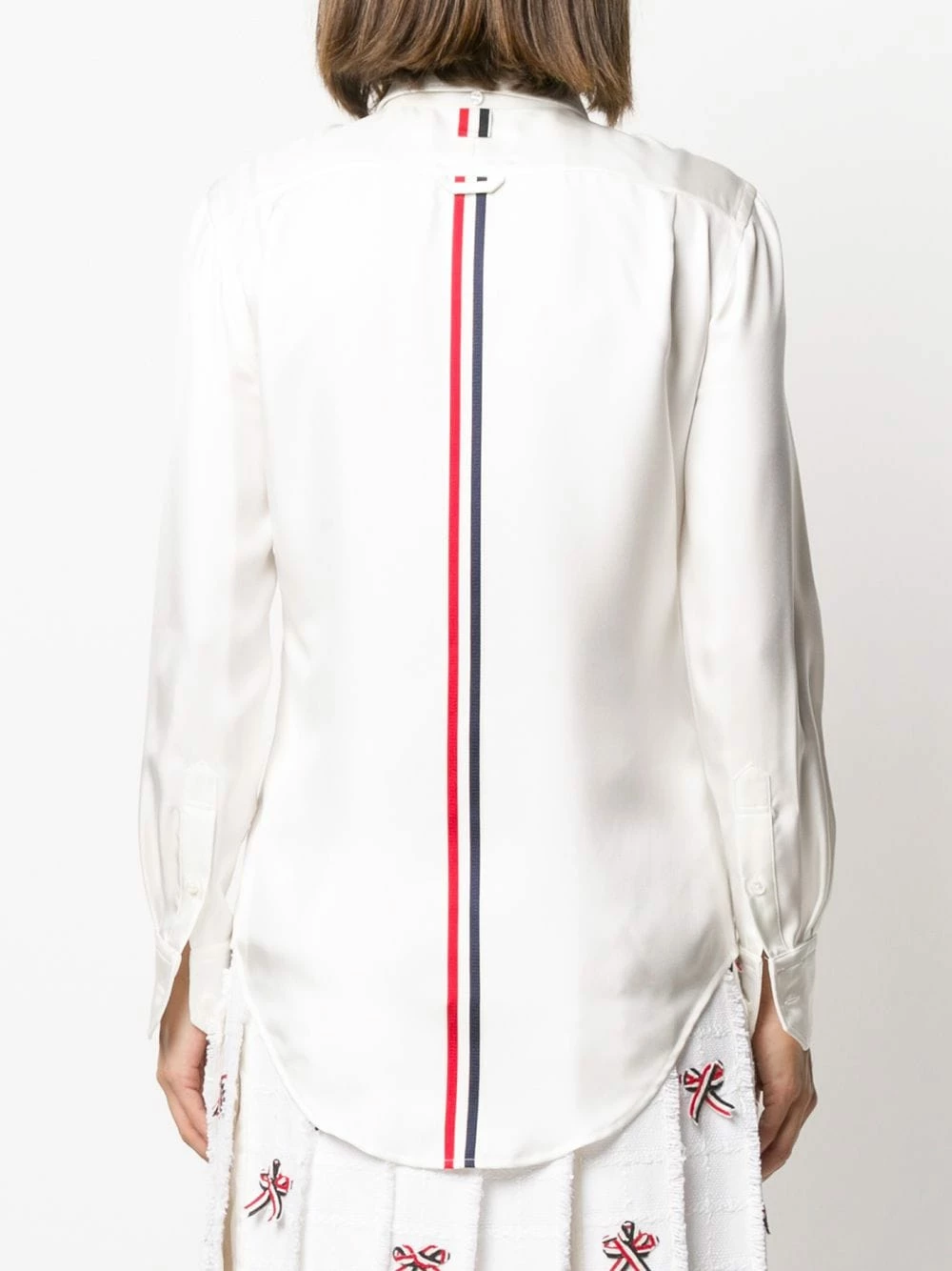 Thom Browne RWB stripe classic shirt shirts of women 4 Thom Browne RWB-stripe classic shirt
