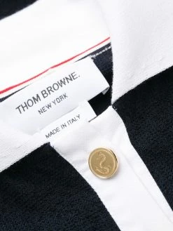 Thom Browne RWB-stripe polo dress