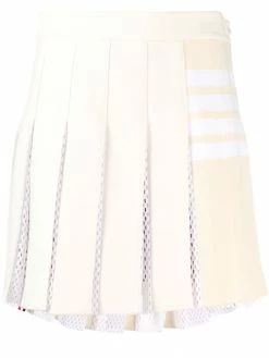 Thom Browne 4-Bar pleated mini skirt
