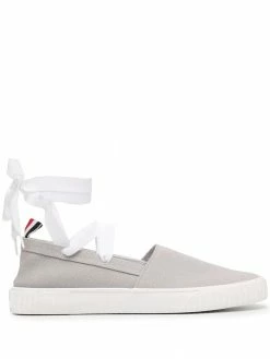 Thom Browne removable tie espadrille sneakers