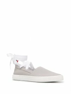 Thom Browne removable tie espadrille sneakers