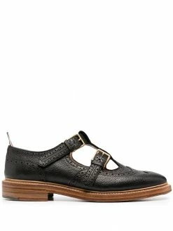 Thom Browne 2-strap T-bar Mary Janes