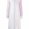 Thom Browne RWB midi shirt dress