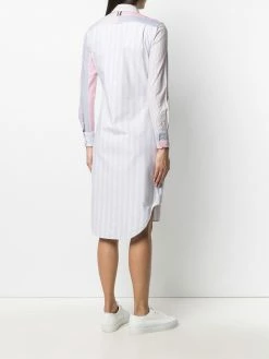 Thom Browne RWB midi shirt dress