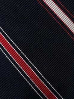 Thom Browne diagonal stripe patterned tie