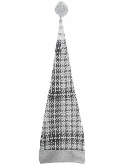 Thom Browne elongated pompom beanie